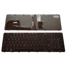 Teclado HP EliteBook 755 G3 | 755 G4 | 850 G3 | 850 G4 | ZBook 15U G3 | 15U G4 Track Stick Retroiluminado - Moldura Cinza Teclado HP EliteBook 755 G3 | 755 G4 | 850 G3 | 850 G4 | ZBook 15U G3 | 15U G4 Track Stick Retroiluminado - Moldura Cinza